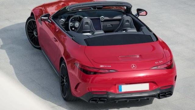 Mercedes-Benz SL Roadster tre quarti posteriore