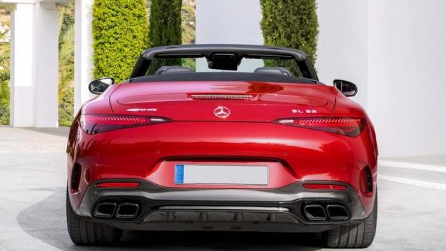 Mercedes-Benz SL Roadster posteriore