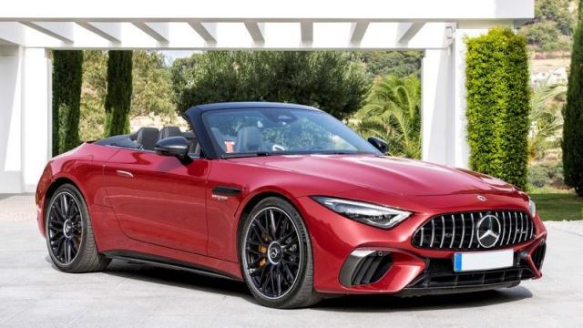 Mercedes-Benz SL Roadster anteriore