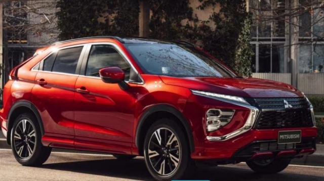 Mitsubishi Eclipse Cross PHEV rossa
