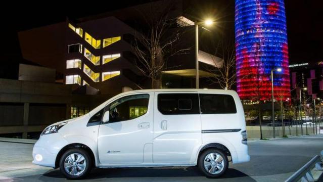 Nissan Evalia e-NV200 profilo