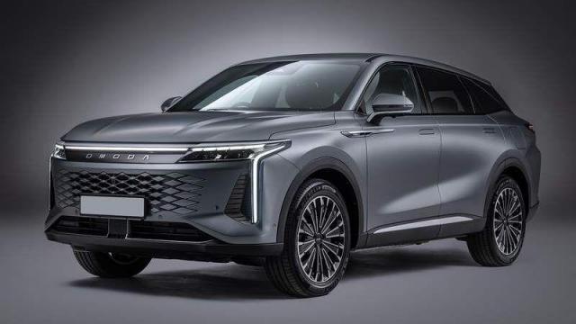 Omoda 9 Super Hybrid anteriore