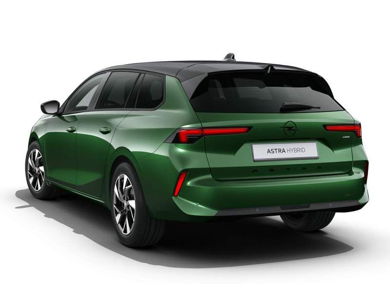 Opel Astra Sports Tourer Hybrid posteriore