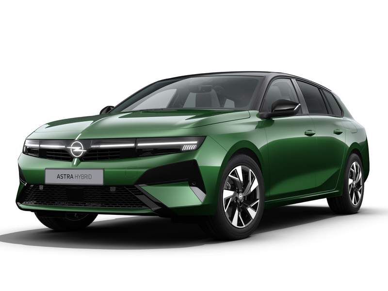 Opel Astra Sports Tourer Hybrid anteriore
