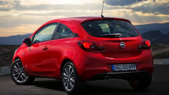 Opel Corsa Coupé posteriore