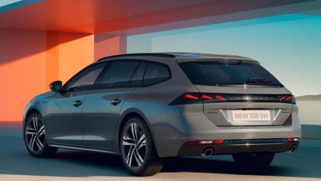 Peugeot 508 SW posteriore