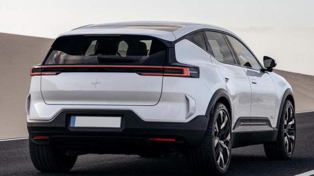 Polestar 3 posteriore
