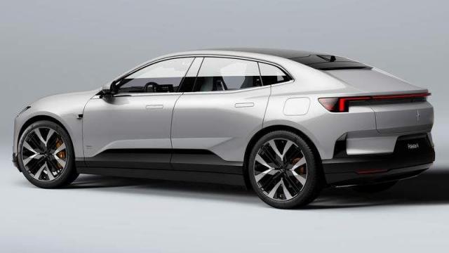 Polestar 4 posteriore