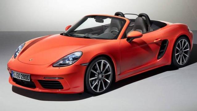 Porsche 718 Boxster posteriore