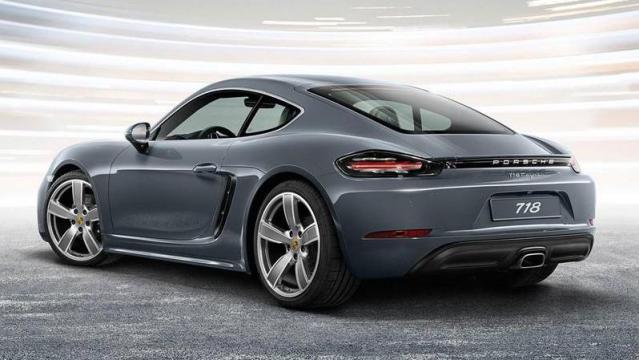 Porsche 718 Cayman posteriore