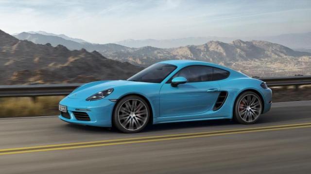 Porsche 718 Cayman 2 profilo