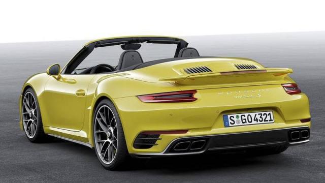 Porsche 911 Cabrio posteriore