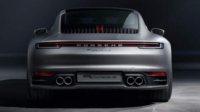 Porsche 911 2019 posteriore