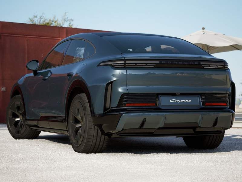 Porsche Cayenne Coup&eacute; Electric posteriore