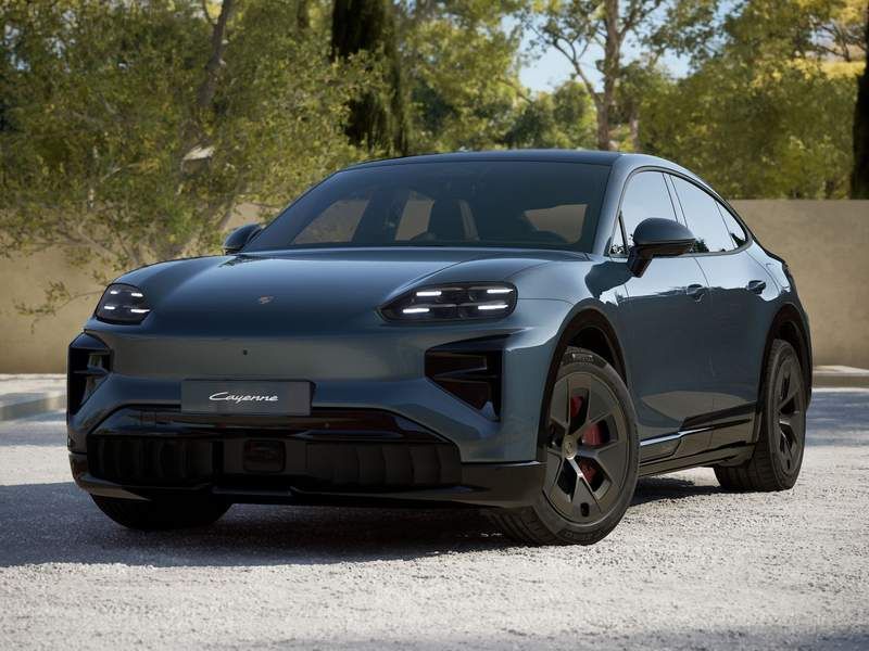 Porsche Cayenne Coup&eacute; Electric anteriore