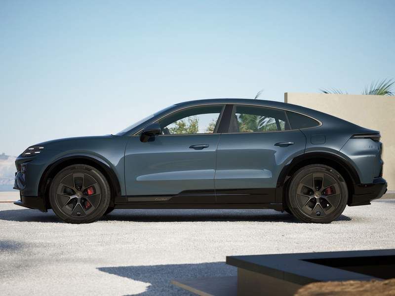 Porsche Cayenne Coup&eacute; Electric profilo
