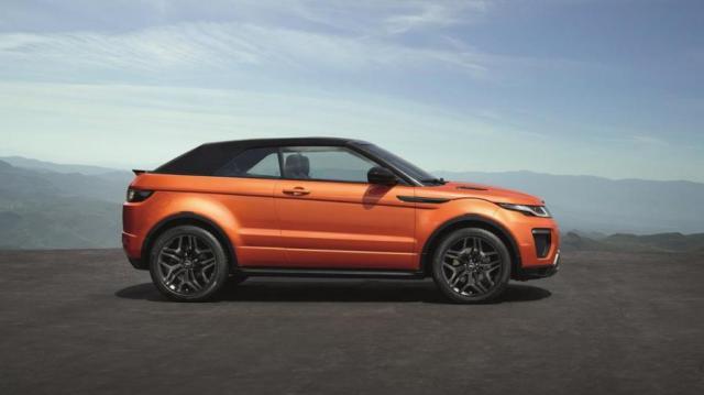 Range Rover Evoque Cabriolet profilo