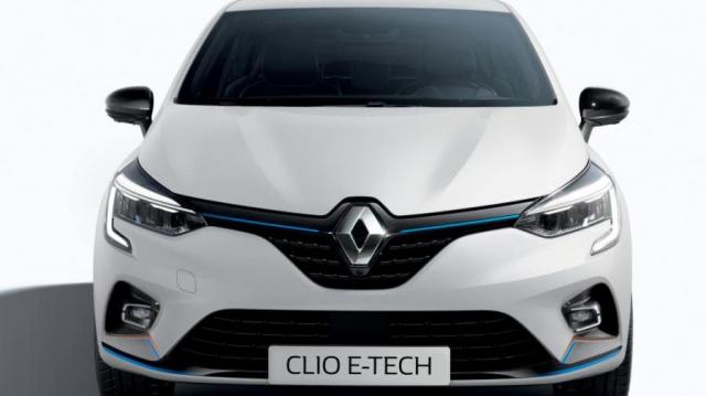 Renault Clio E-Tech Hybrid bianca