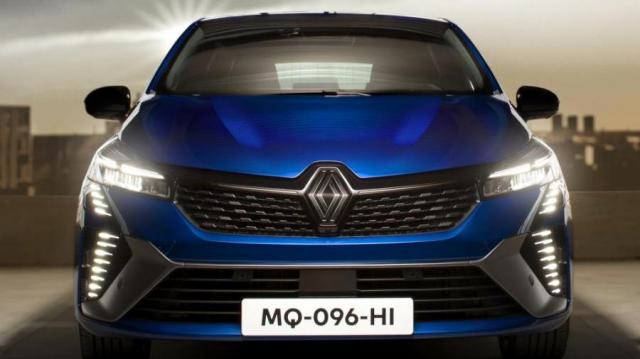 Renault Clio E-Tech Hybrid blu