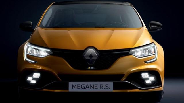 Renault Megane RS arancione