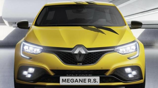 Renault Megane RS frontale