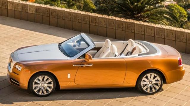 Rolls-Royce Dawn laterale