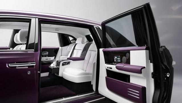 Rolls-Royce Phantom abitacolo