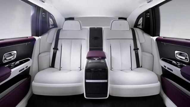 Rolls-Royce Phantom sedili posteriori