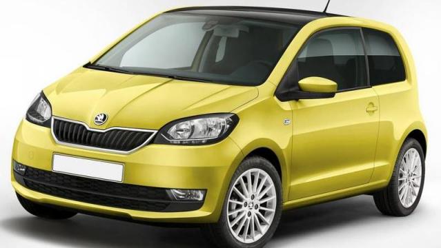 Skoda Citigo tre quarti anteriore