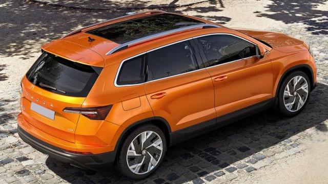 Skoda Nuovo Karoq tre quarti posteriore