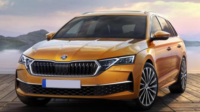 Skoda Nuova Octavia Wagon anteriore