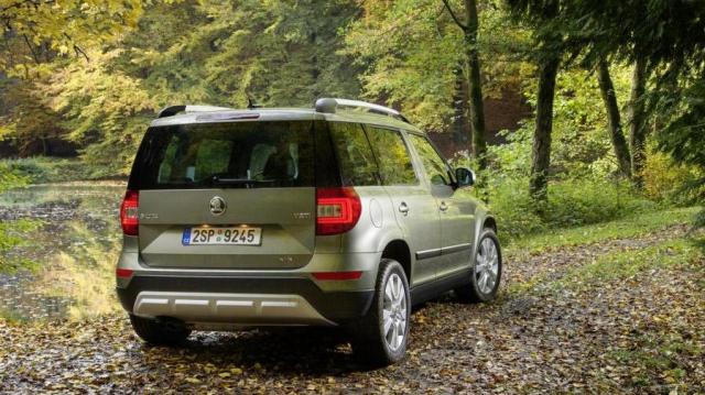 Skoda Yeti 4x4 posteriore