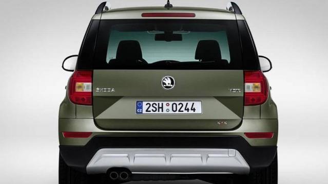 Skoda Yeti Outdoor posteriore