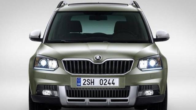 Skoda Yeti Outdoor frontale