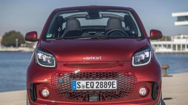 Smart EQ Fortwo Cabrio frontale