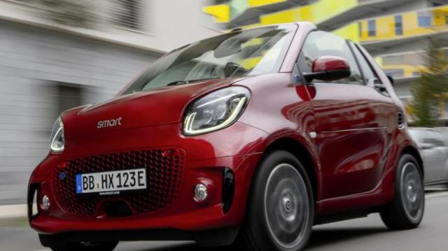 Smart EQ Fortwo Cabrio profilo