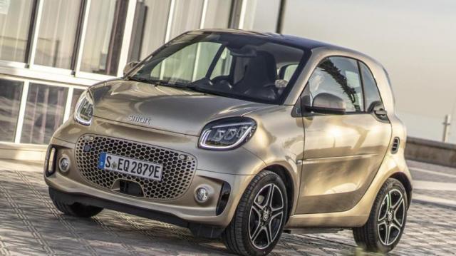 Smart EQ Fortwo movimento