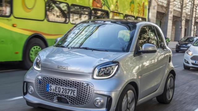 Smart EQ Fortwo strada