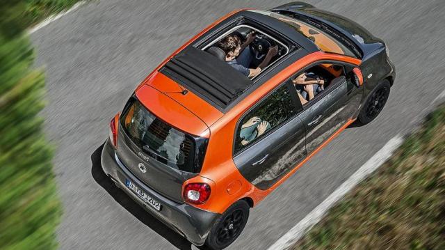 Smart forfour tetto apribile