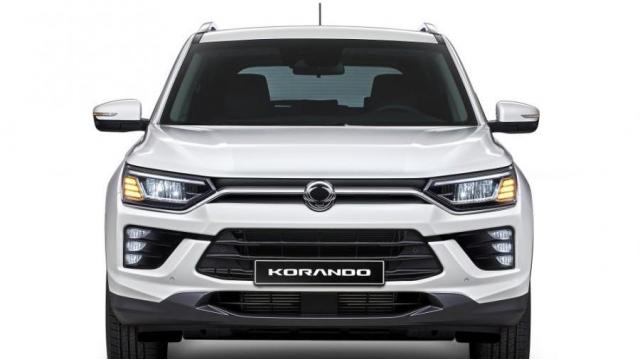 SsangYong Korando frontale