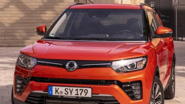 Ssangyong Tivoli frontale