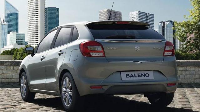 Suzuki Baleno posteriore