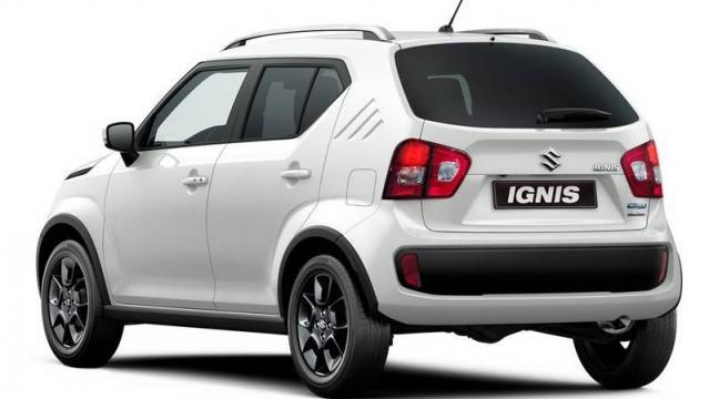 Suzuki Ignis tre quarti posteriore