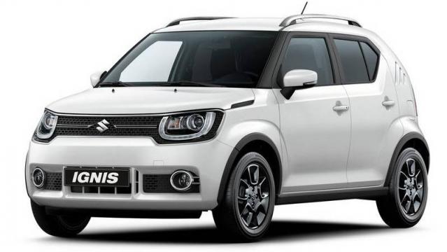 Suzuki Ignis tre quarti anteriore