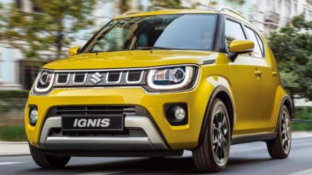 Suzuki Ignis gialla