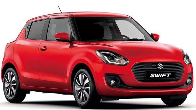 Suzuki Swift tre quarti anteriore