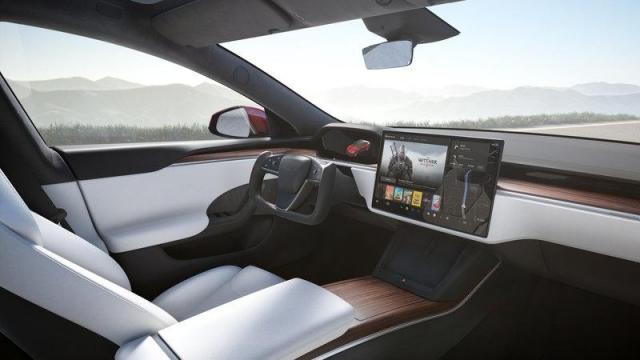 Tesla Model S interni