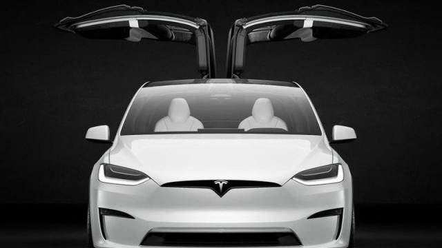 Tesla Model X anteriore