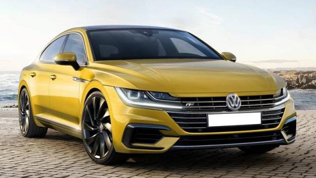 Volkswagen Arteon tre quarti anteriore