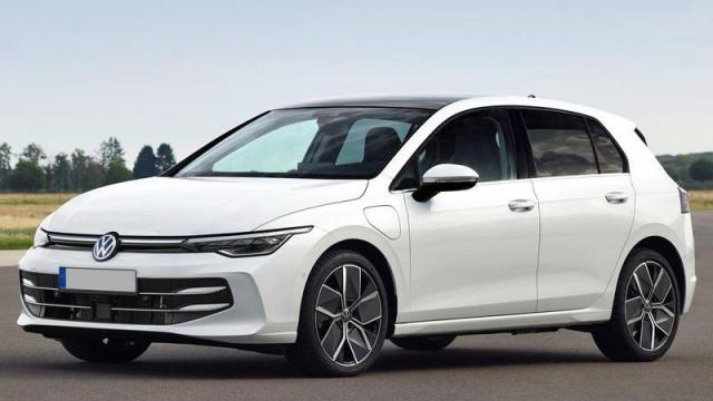 Volkswagen Nuova Golf anteriore